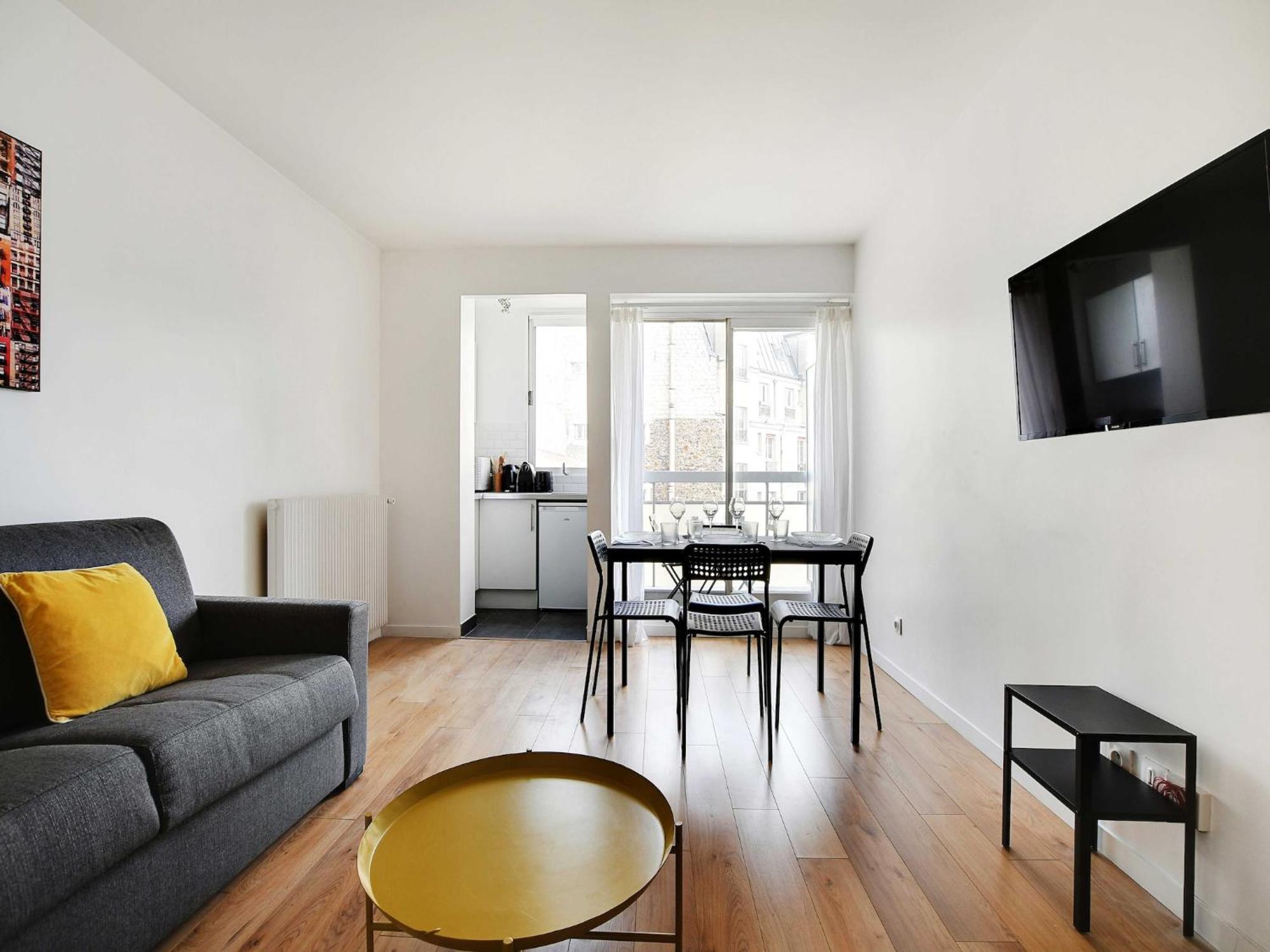 Appartement 1bdr 3p Balcony - St Maur Voltaire
